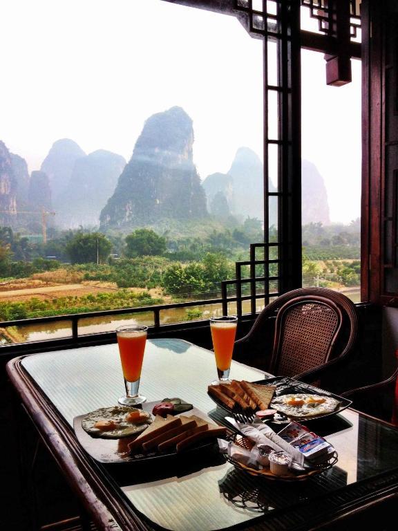 Yangshuo Leisure Tea Lodge Buitenkant foto