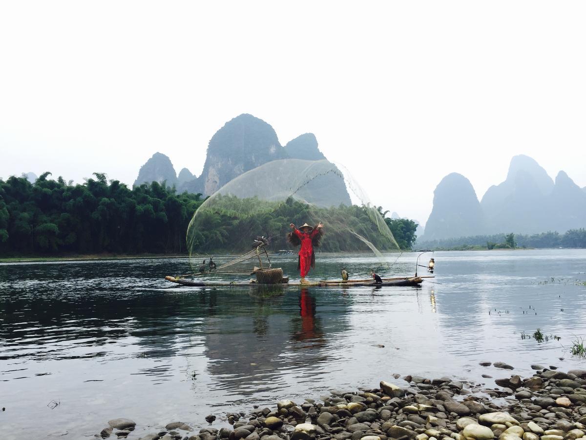 Yangshuo Leisure Tea Lodge Buitenkant foto