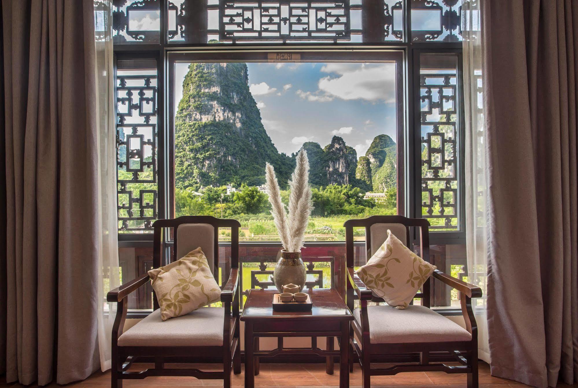 Yangshuo Leisure Tea Lodge Buitenkant foto