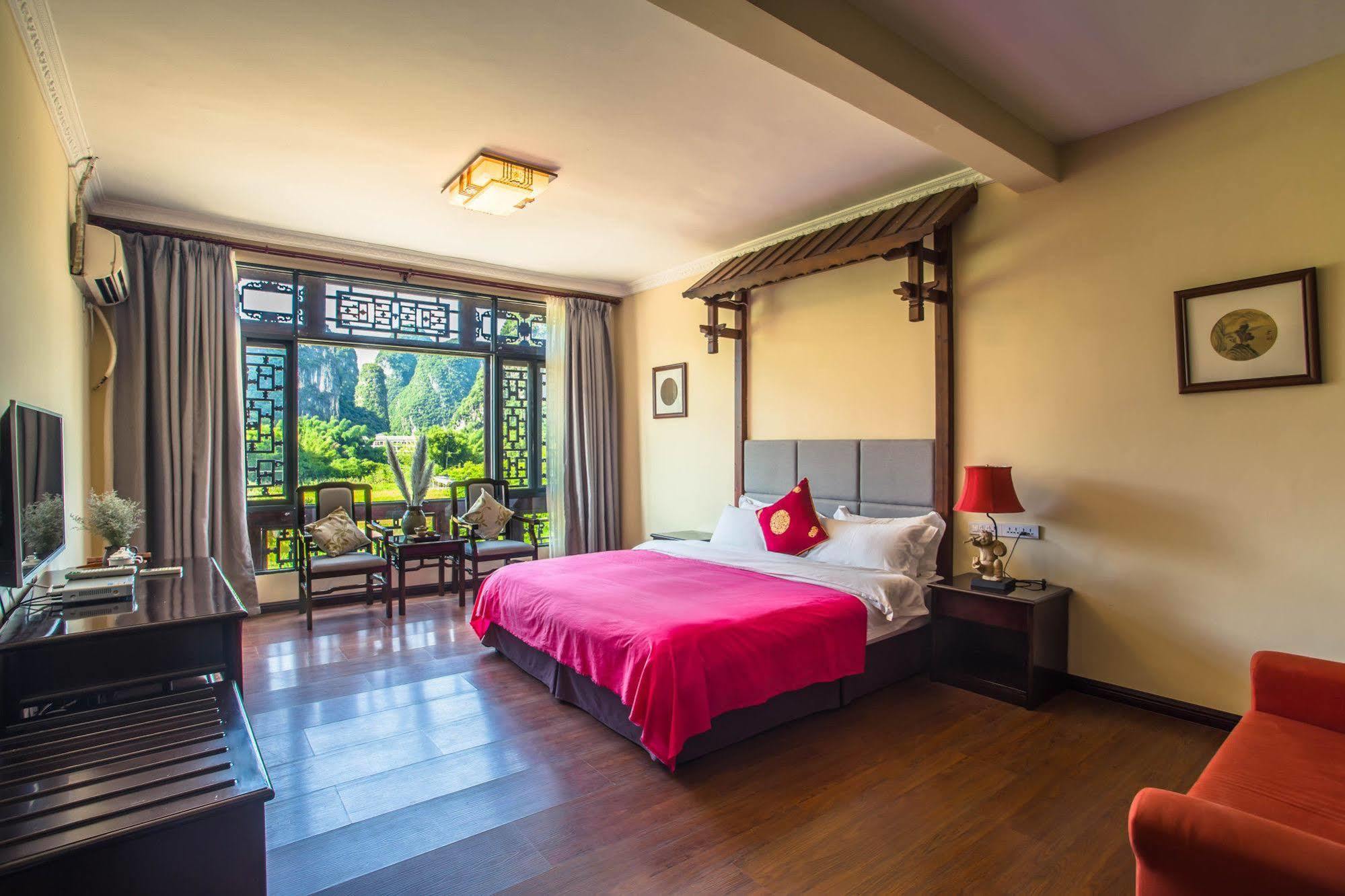 Yangshuo Leisure Tea Lodge Buitenkant foto