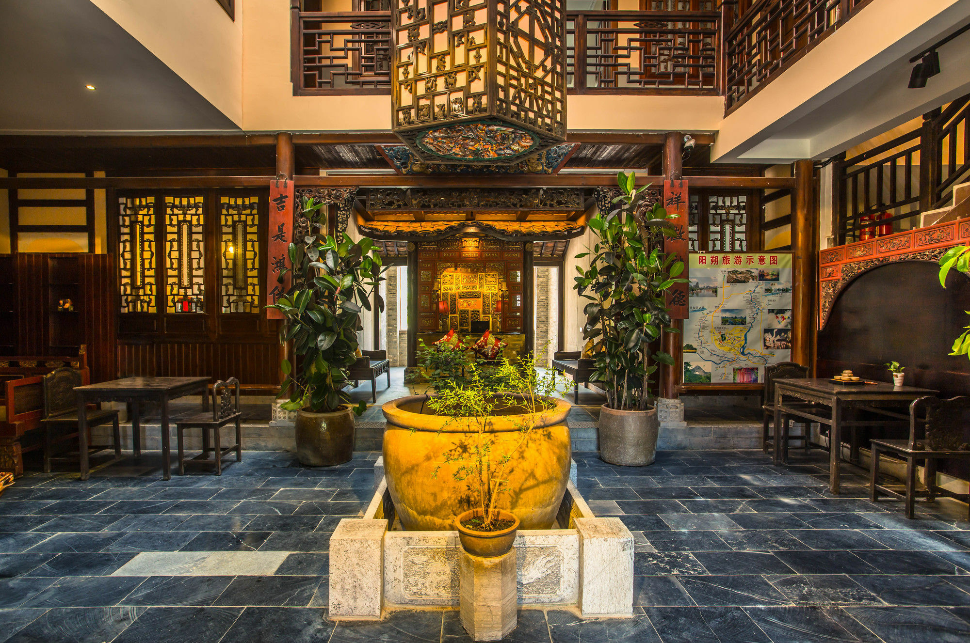 Yangshuo Leisure Tea Lodge Buitenkant foto