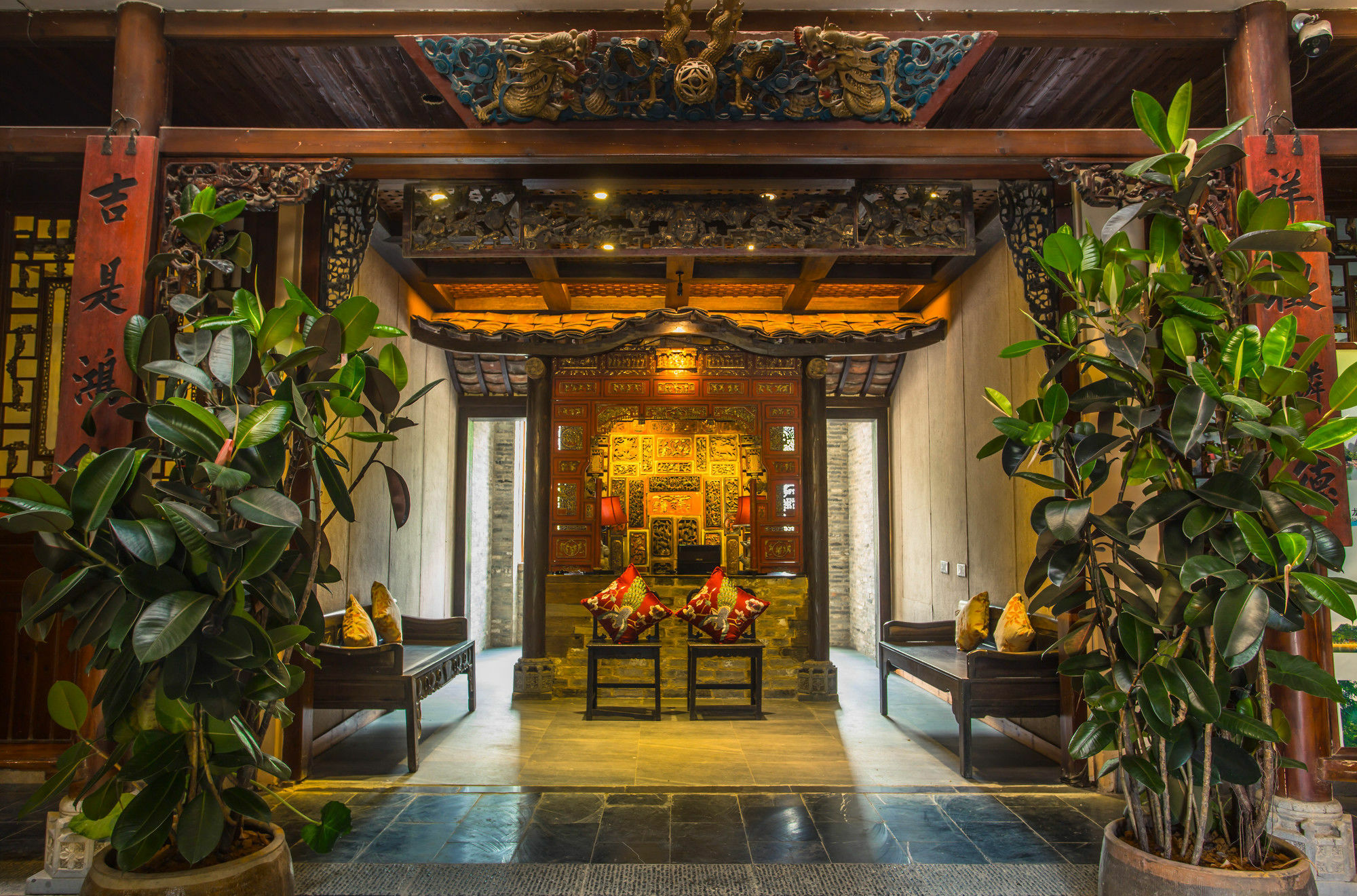 Yangshuo Leisure Tea Lodge Buitenkant foto