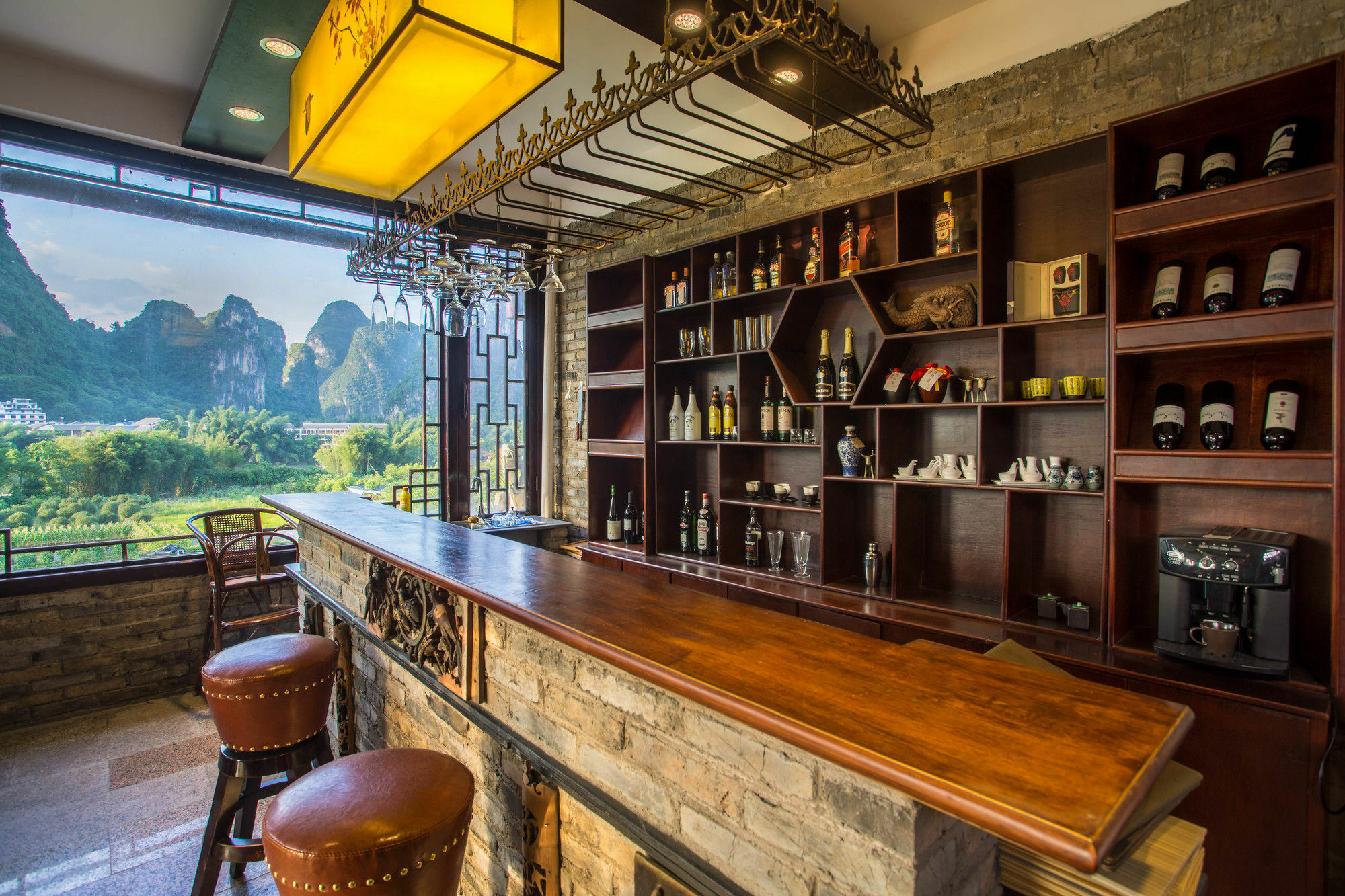 Yangshuo Leisure Tea Lodge Buitenkant foto