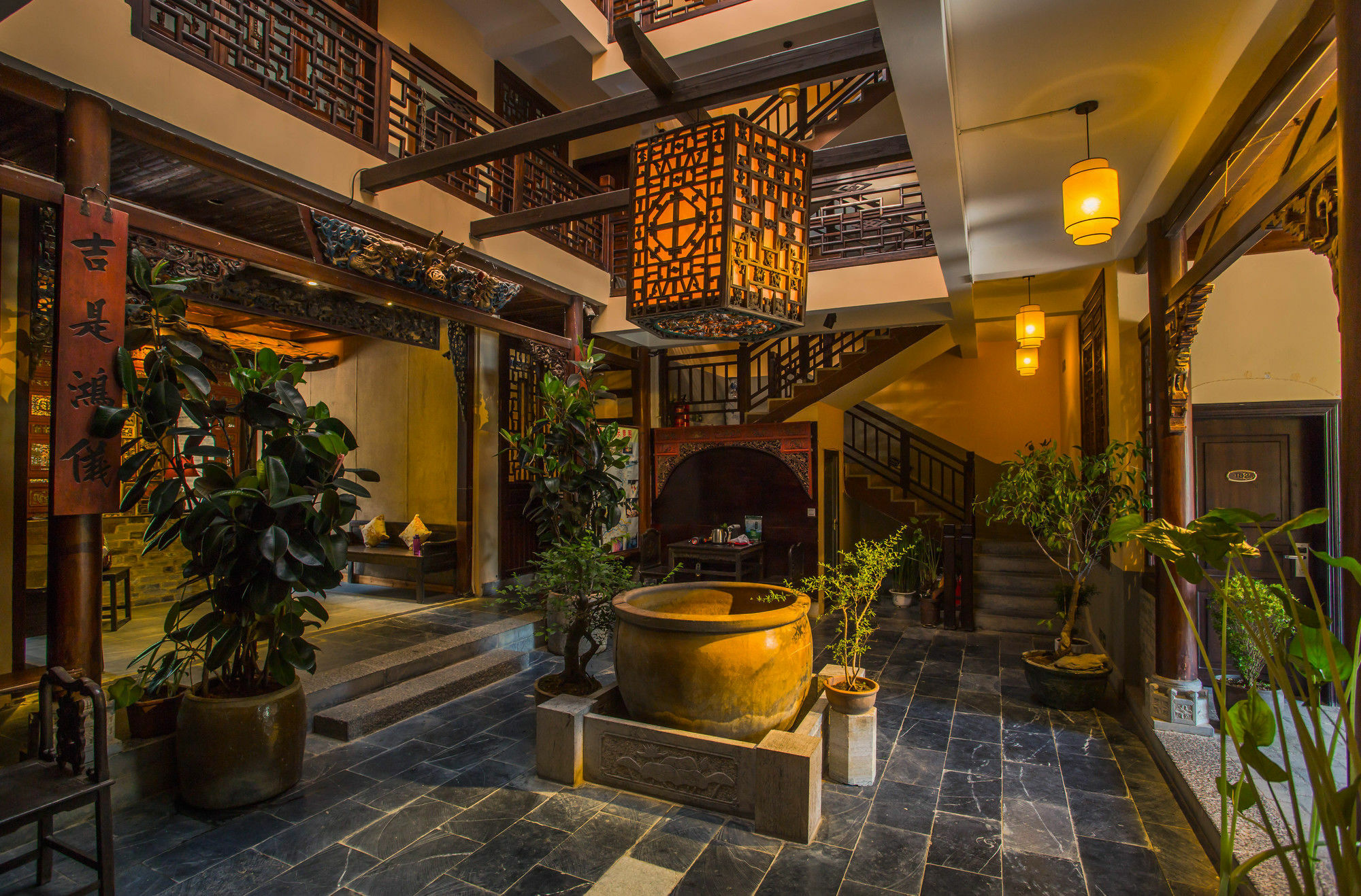 Yangshuo Leisure Tea Lodge Buitenkant foto